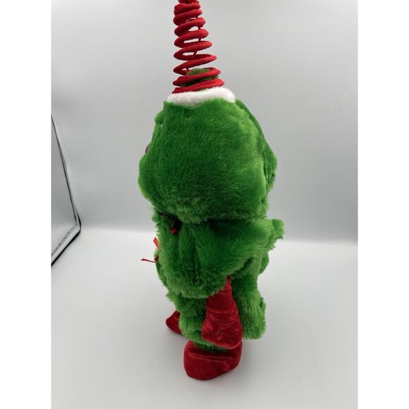 Dandee CHRISTMAS TREE Singing Animated Plush Light-Up Figure Springy Hat -WORKS - Picture 6 of 10